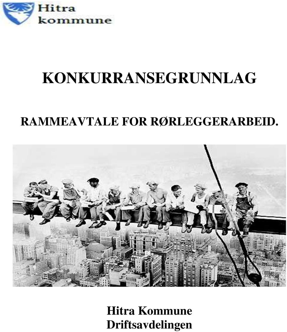 RØRLEGGERARBEID.