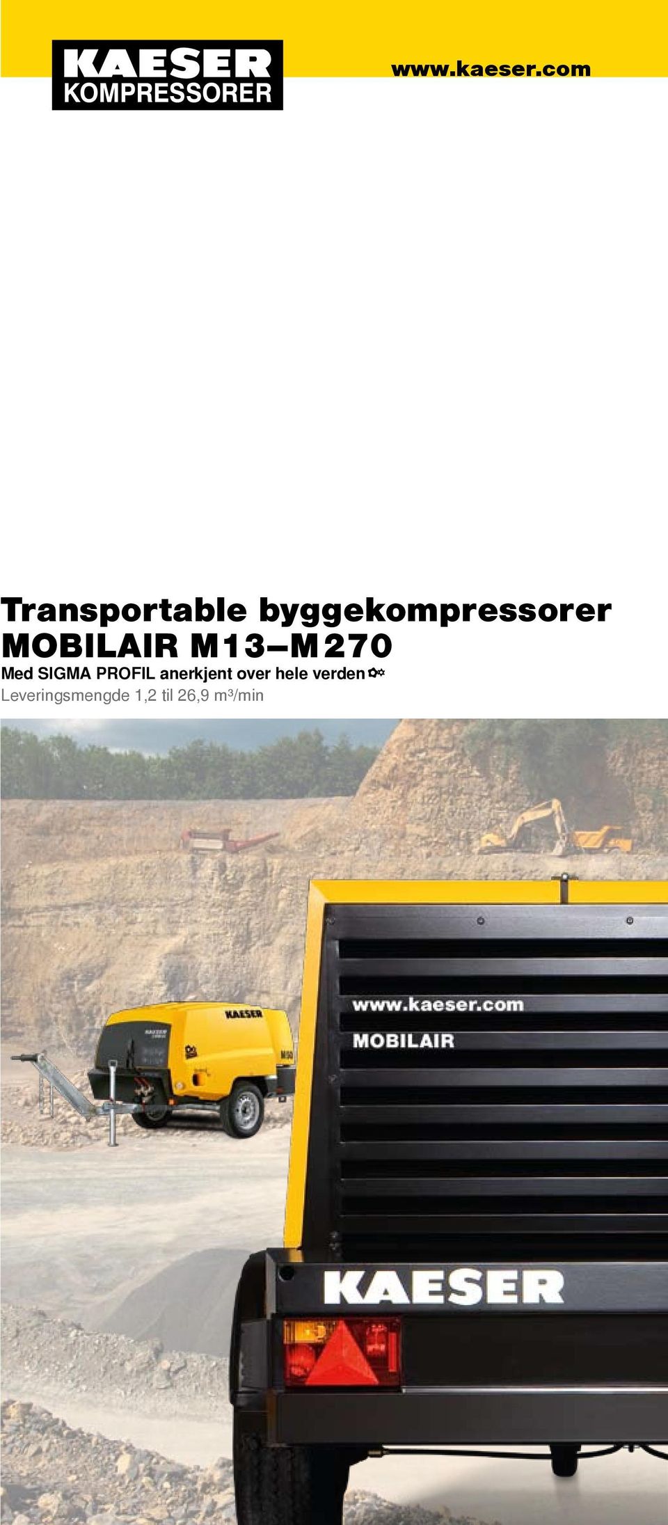 byggekompressorer MOBILAIR