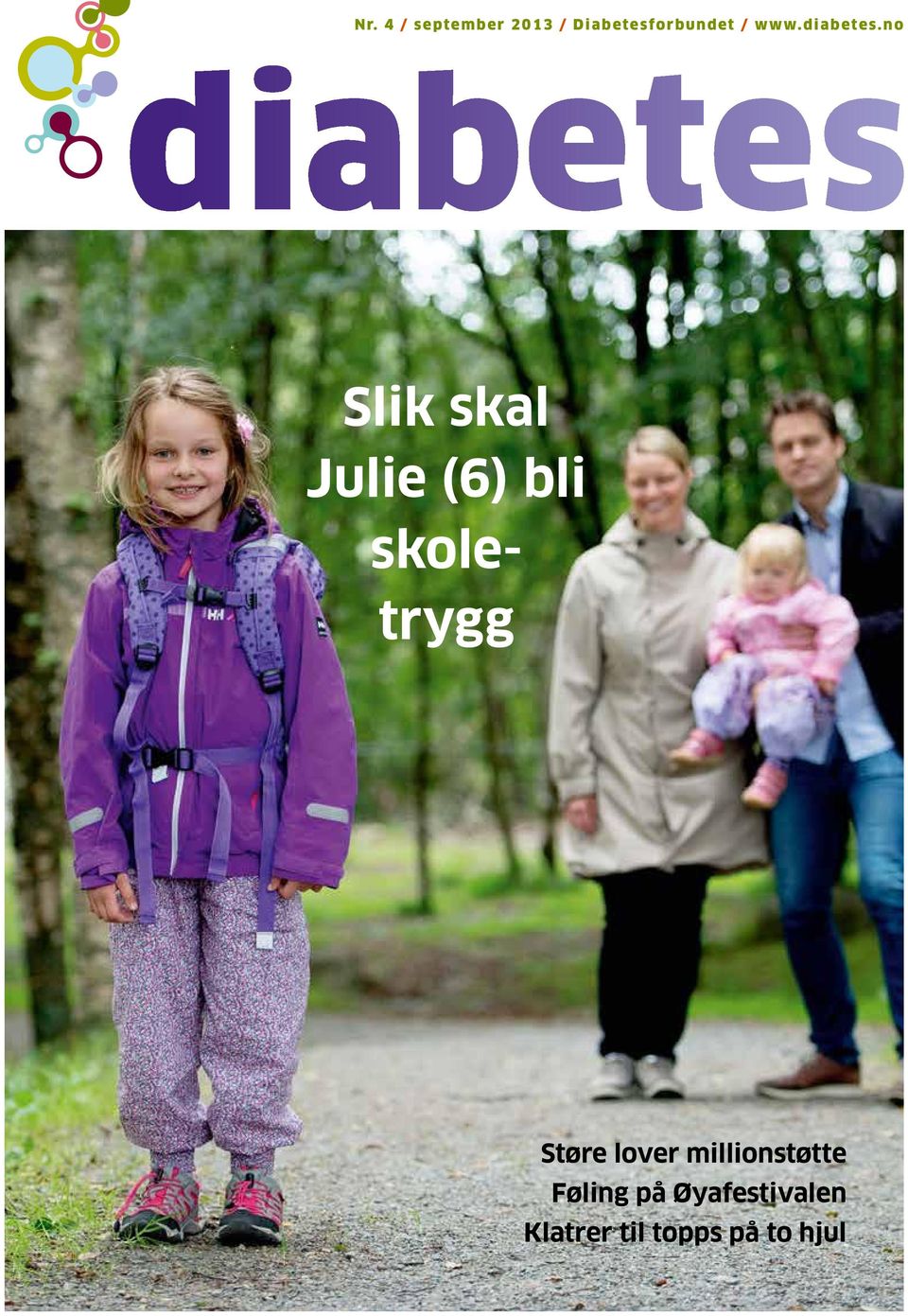 no Slik skal Julie (6) bli skoletrygg Støre