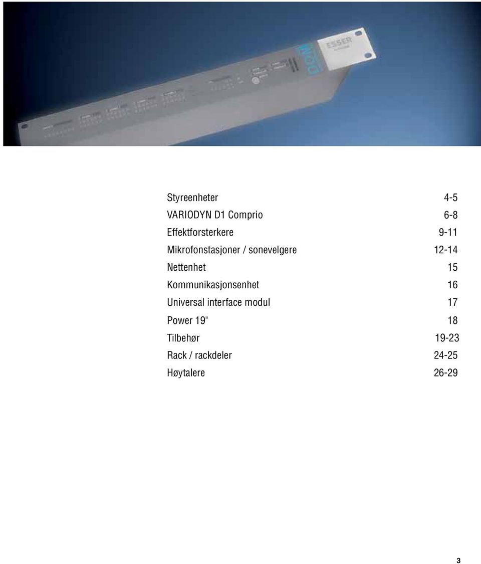 Kommunikasjonsenhet Universal interface modul Power 19"