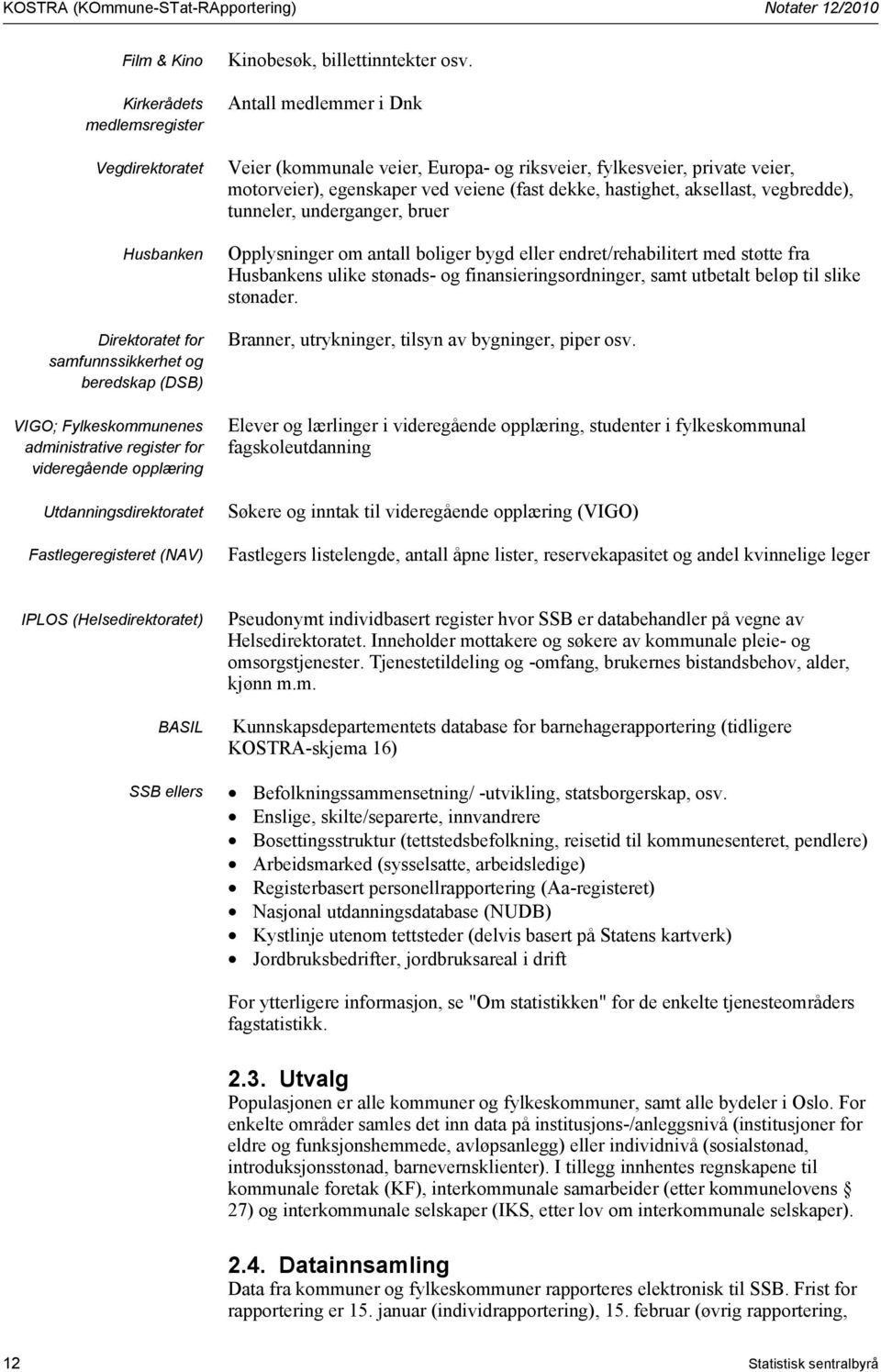 Antall medlemmer i Dnk Veier (kommunale veier, Europa- og riksveier, fylkesveier, private veier, motorveier), egenskaper ved veiene (fast dekke, hastighet, aksellast, vegbredde), tunneler,