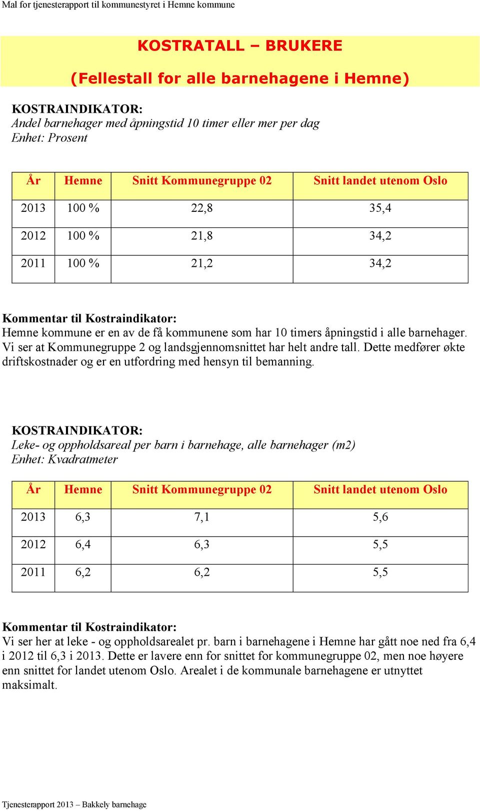 Dette medfører økte driftskostnader og er en utfordring med hensyn til bemanning.