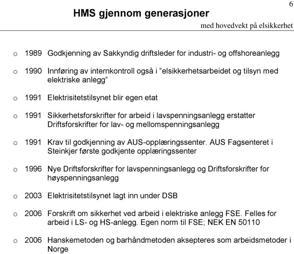 AUS-opplæringssenter.