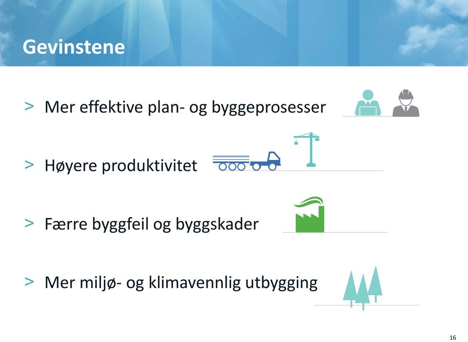 produktivitet > Færre byggfeil og