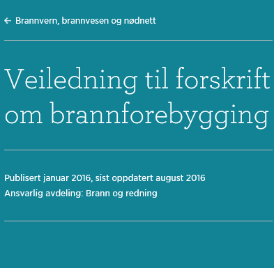 Ny veiledning fra DSB august 2016 20 Vannforsyning er viktig (ingen verdier for vannmengde eller avstand) Ansvar (kom.