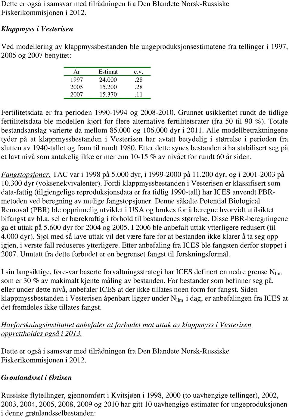 2005 2007 15.200 15.370.28.11 Fertilitetsdata er fra perioden 1990-1994 og 2008-2010.