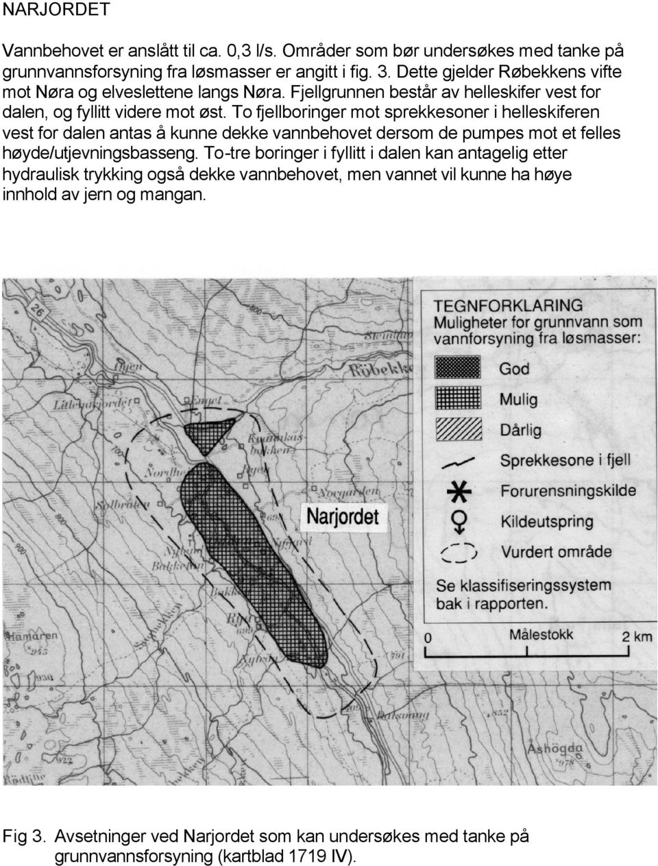 To fjellboringer mot sprekkesoner i helleskiferen vest for dalen antas å kunne dekke vannbehovet dersom de pumpes mot et felles høyde/utjevningsbasseng.