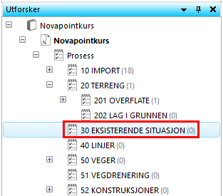 Del 3: Modellere eksisterende situasjon I denne delen av kursheftet skal vi se på hvordan vi kan gjøre om utvalgte objekter i kartgrunnlaget til 3D objekter.