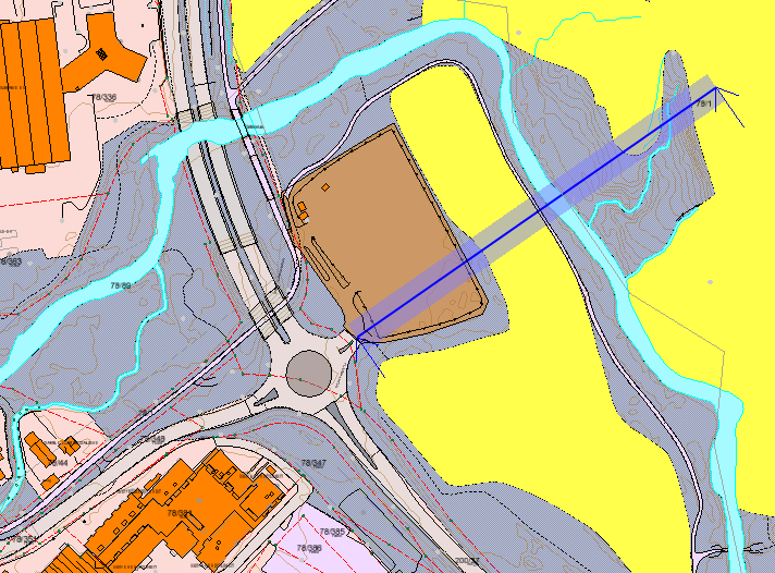 Øving 13 - Generere tverrsnitt I denne øvingen skal vi generere et tverrsnitt av modellen. 1. Tverrsnitt kan i likhet med lengdesnitt bare genereres fra et planvindu.