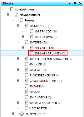 5. Lag i grunnen kan ikke krysse hverandre 6. Lag med samme materialtype kan ikke være overlappende i plan.