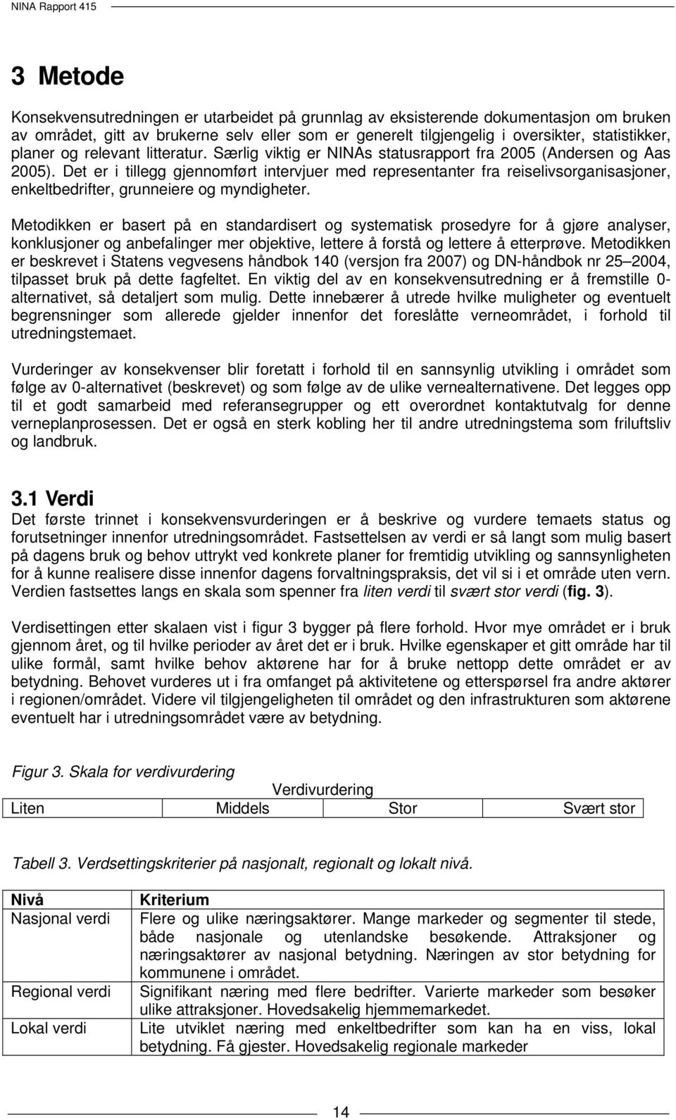 Det er i tillegg gjennomført intervjuer med representanter fra reiselivsorganisasjoner, enkeltbedrifter, grunneiere og myndigheter.