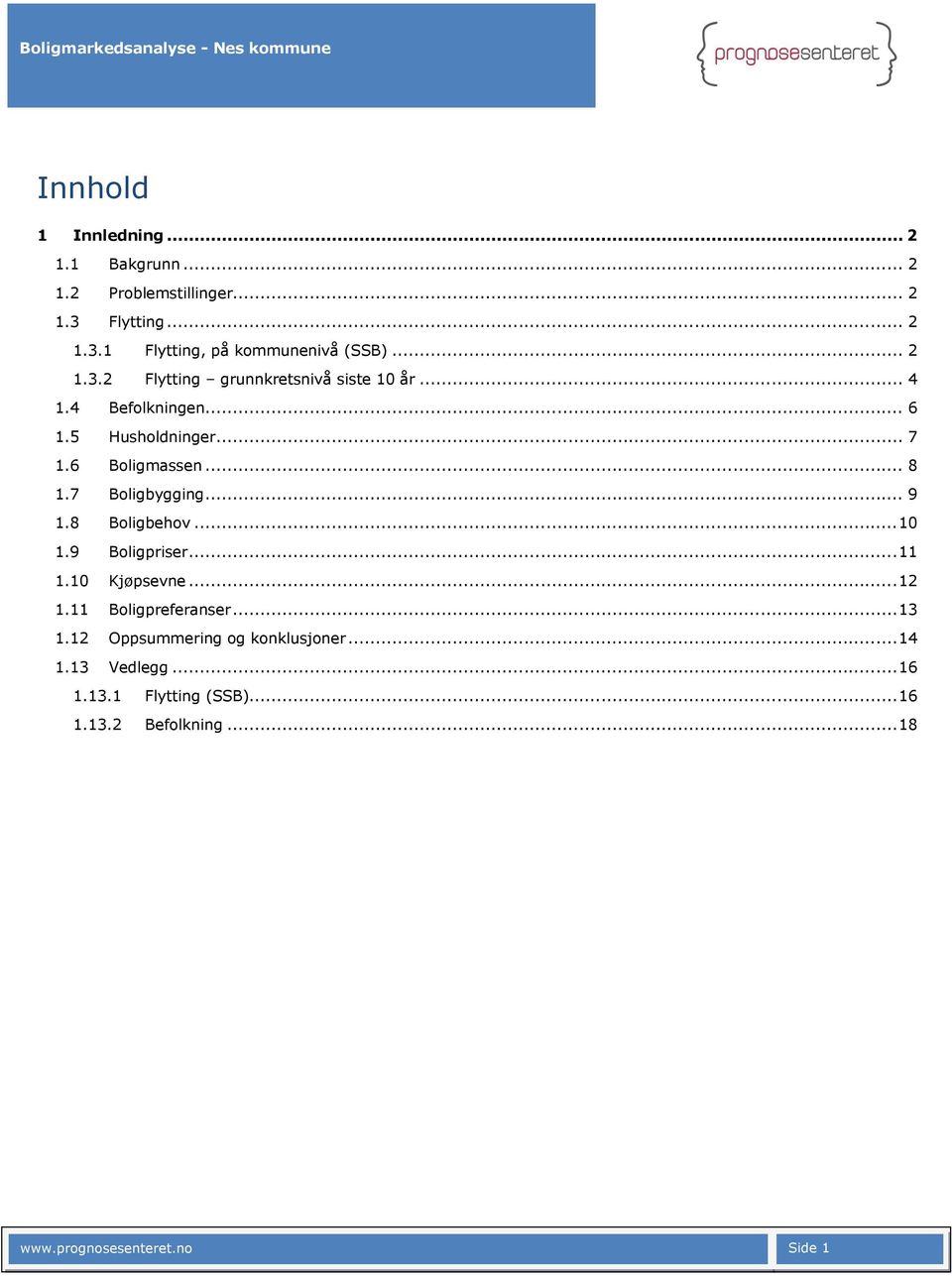 7 Boligbygging... 9 1.8 Boligbehov... 10 1.9 Boligpriser... 11 1.10 Kjøpsevne... 12 1.11 Boligpreferanser... 13 1.