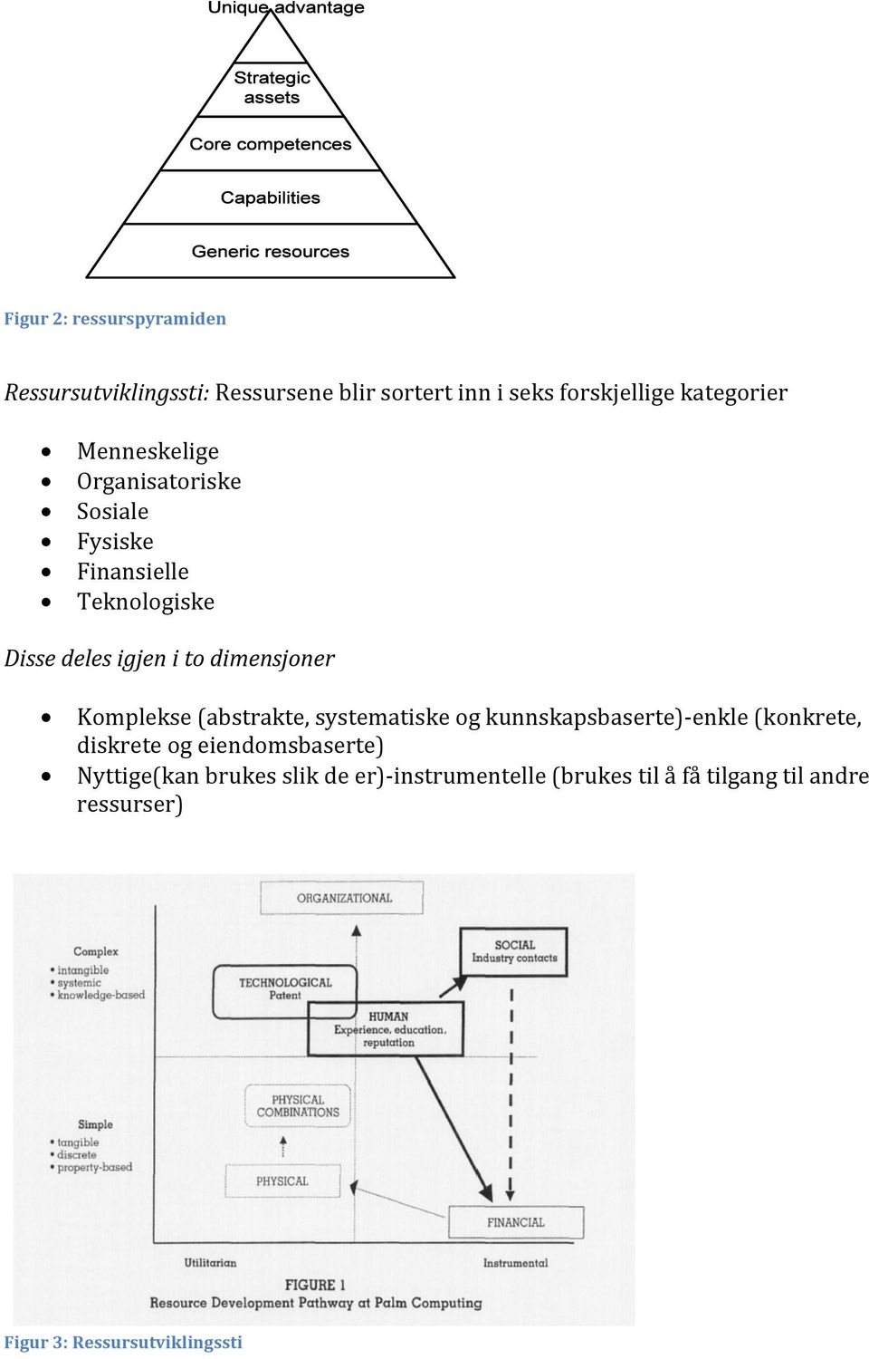 Komplekse (abstrakte, systematiske og kunnskapsbaserte)enkle (konkrete, diskrete og eiendomsbaserte)