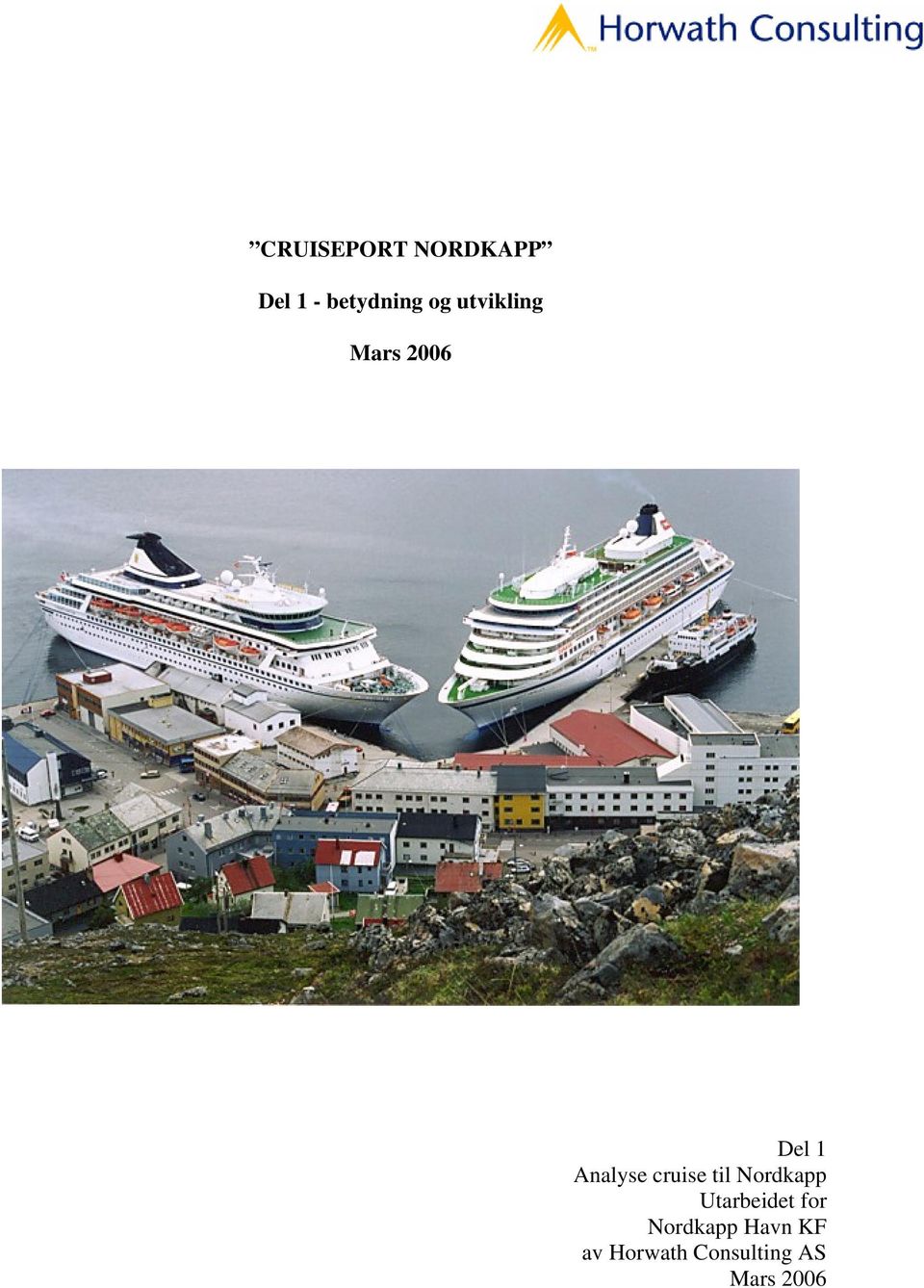 Del 1 Analyse cruise til Nordkapp