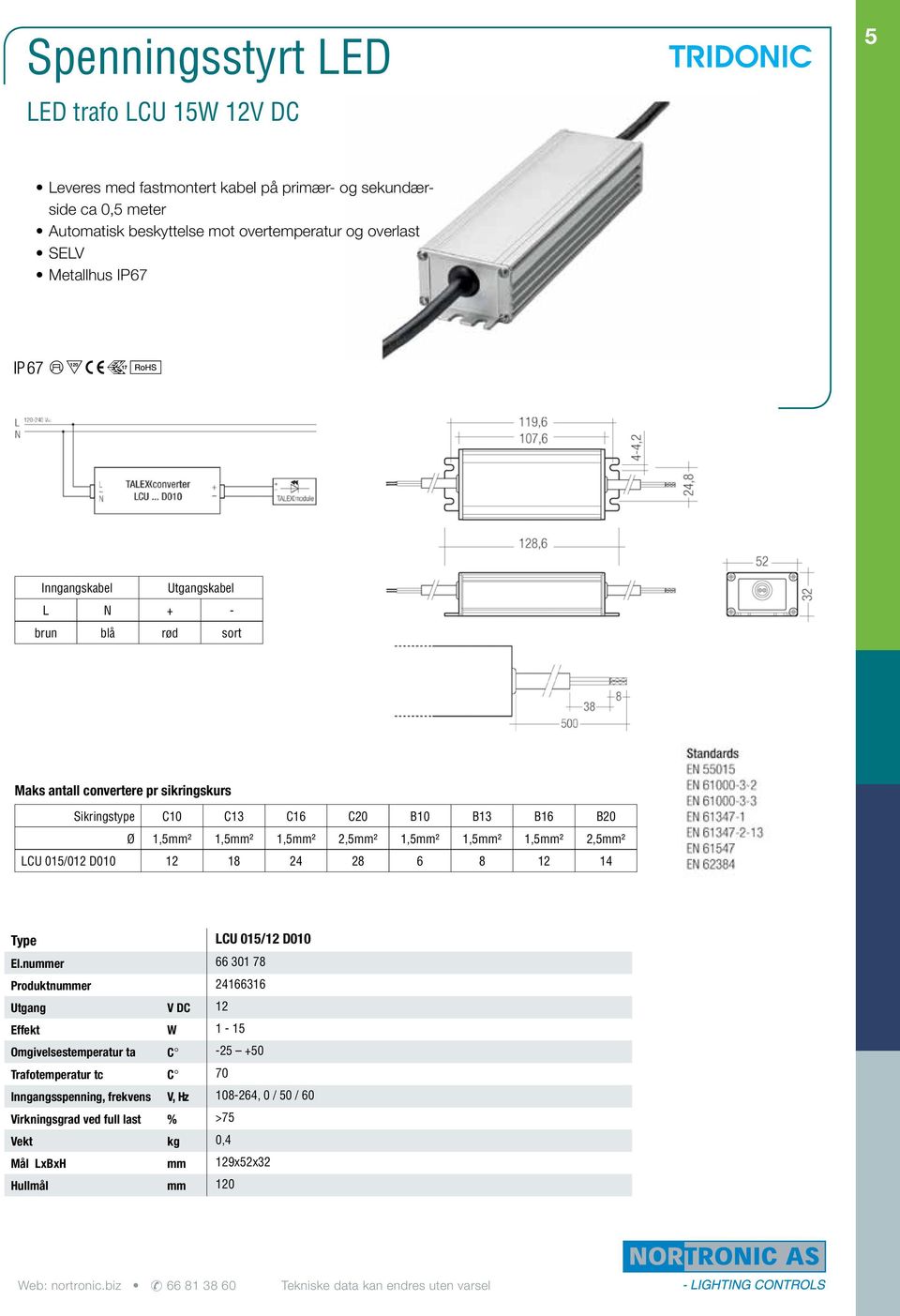 CU 015/12 D010 El.