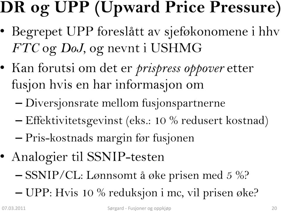 Effektivitetsgevinst (eks.