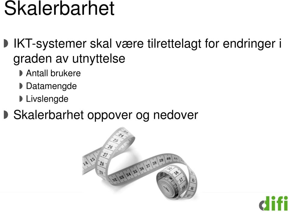 utnyttelse Antall brukere Datamengde