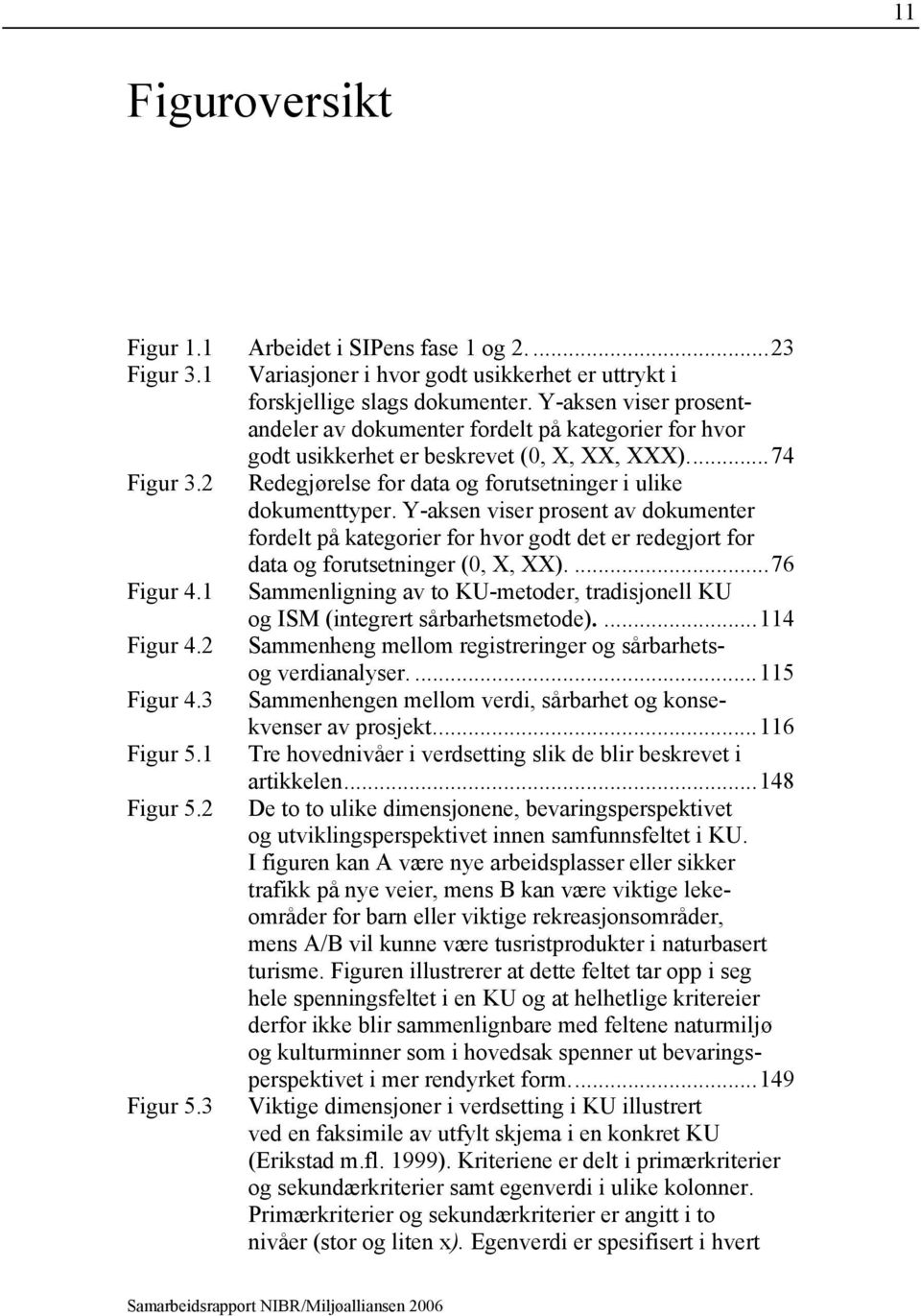 Y-aksen viser prosent av dokumenter fordelt på kategorier for hvor godt det er redegjort for data og forutsetninger (0, X, XX)....76 Figur 4.