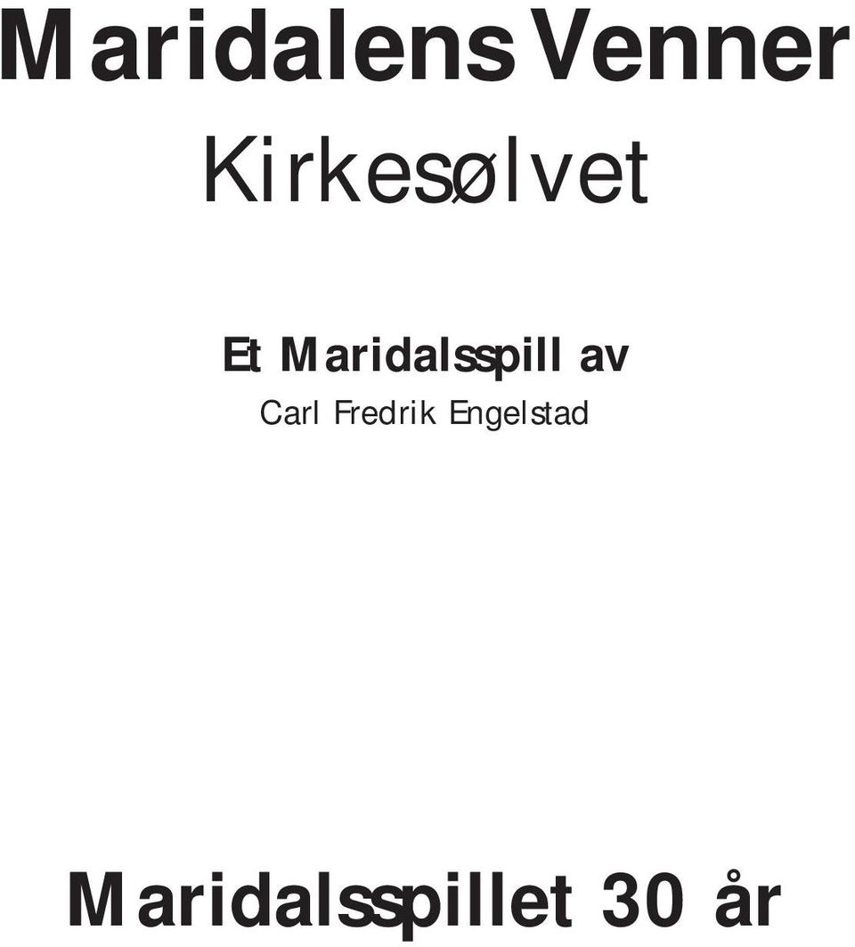 Maridalsspill av Carl