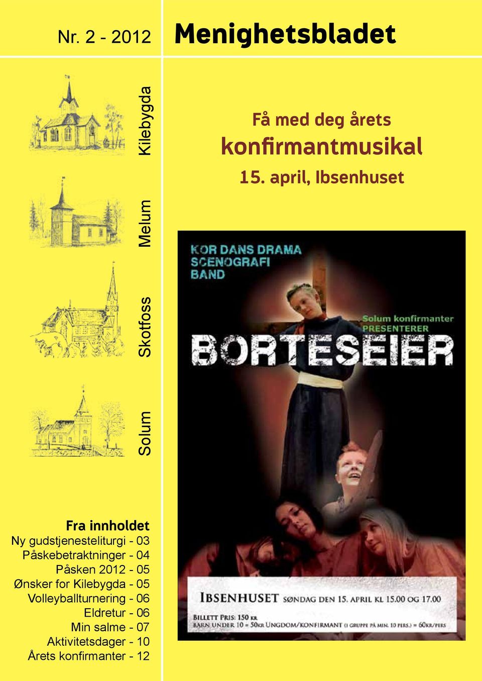 april, Ibsenhuset Fra innholdet Ny gudstjenesteliturgi - 03 Påskebetraktninger