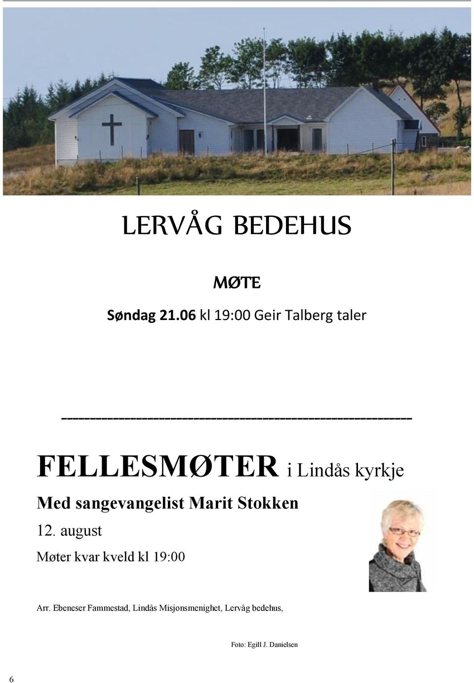 ------------------------------------------------------------- FELLESMØTER i