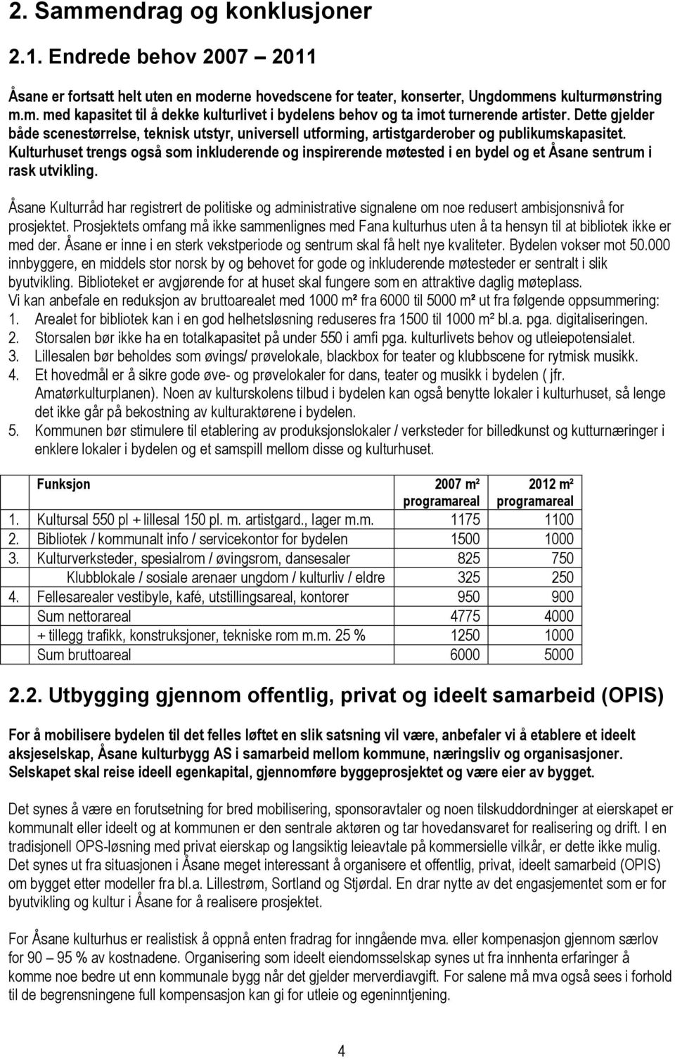 Kulturhuset trengs også som inkluderende og inspirerende møtested i en bydel og et Åsane sentrum i rask utvikling.