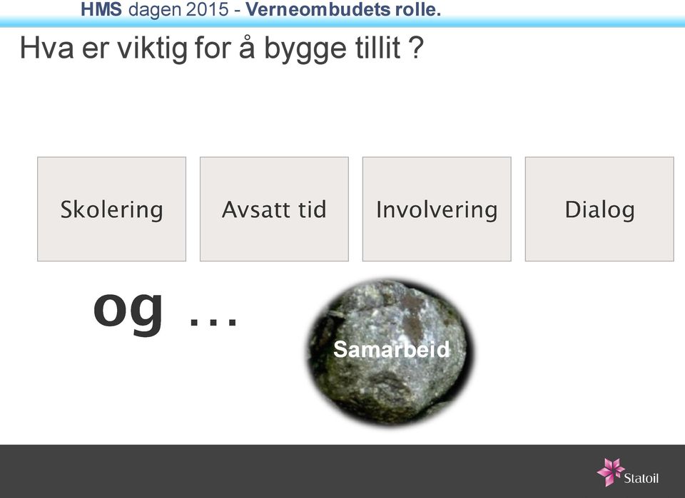 Hva er viktig for å