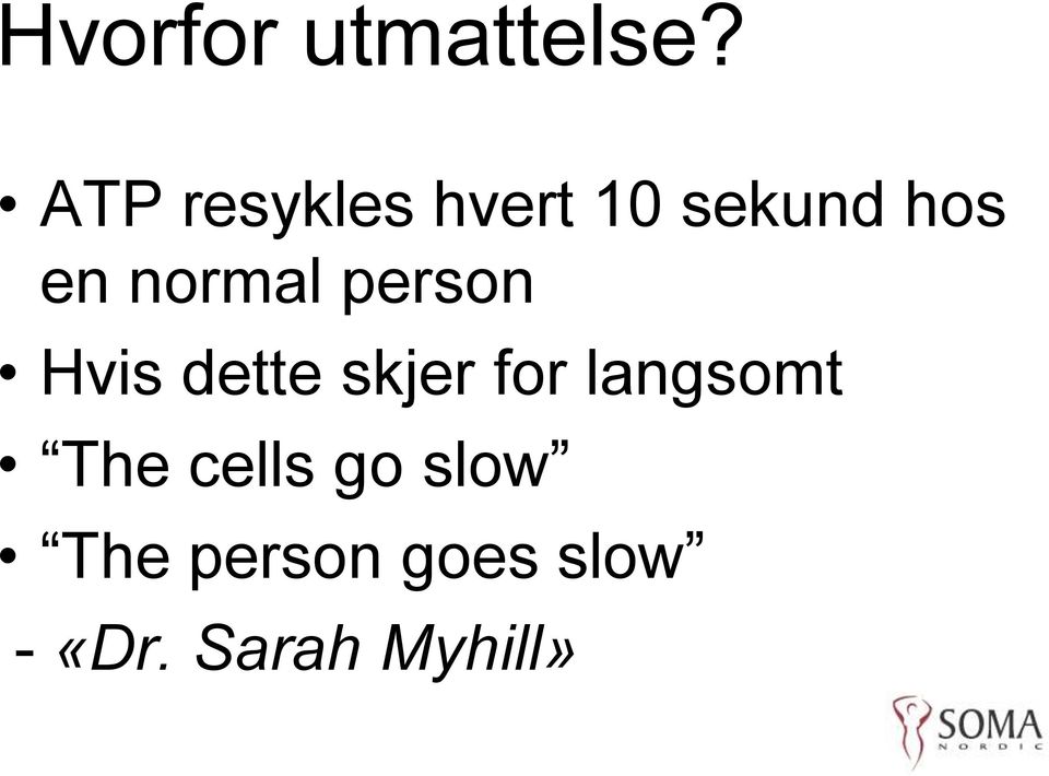 normal person Hvis dette skjer for