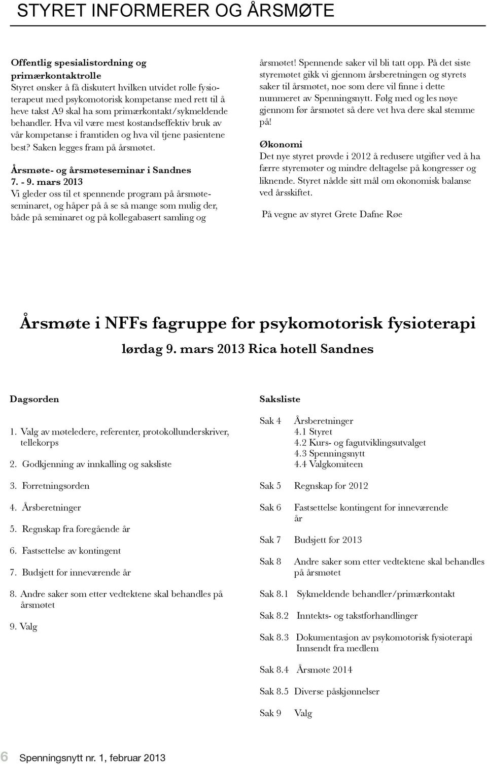 Årsmøte- og årsmøteseminar i Sandnes 7. - 9.