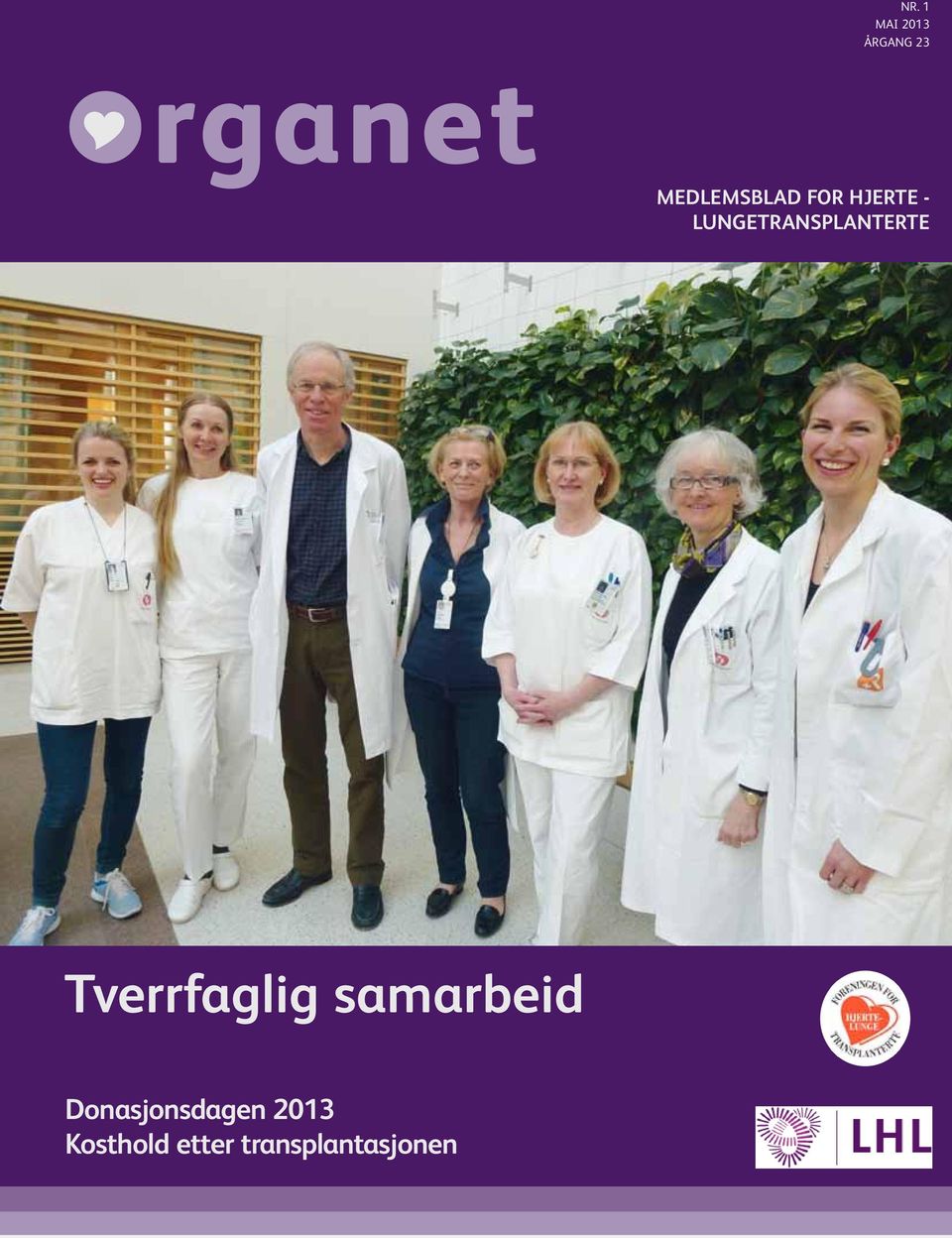 LungeTransplanterte Tverrfaglig