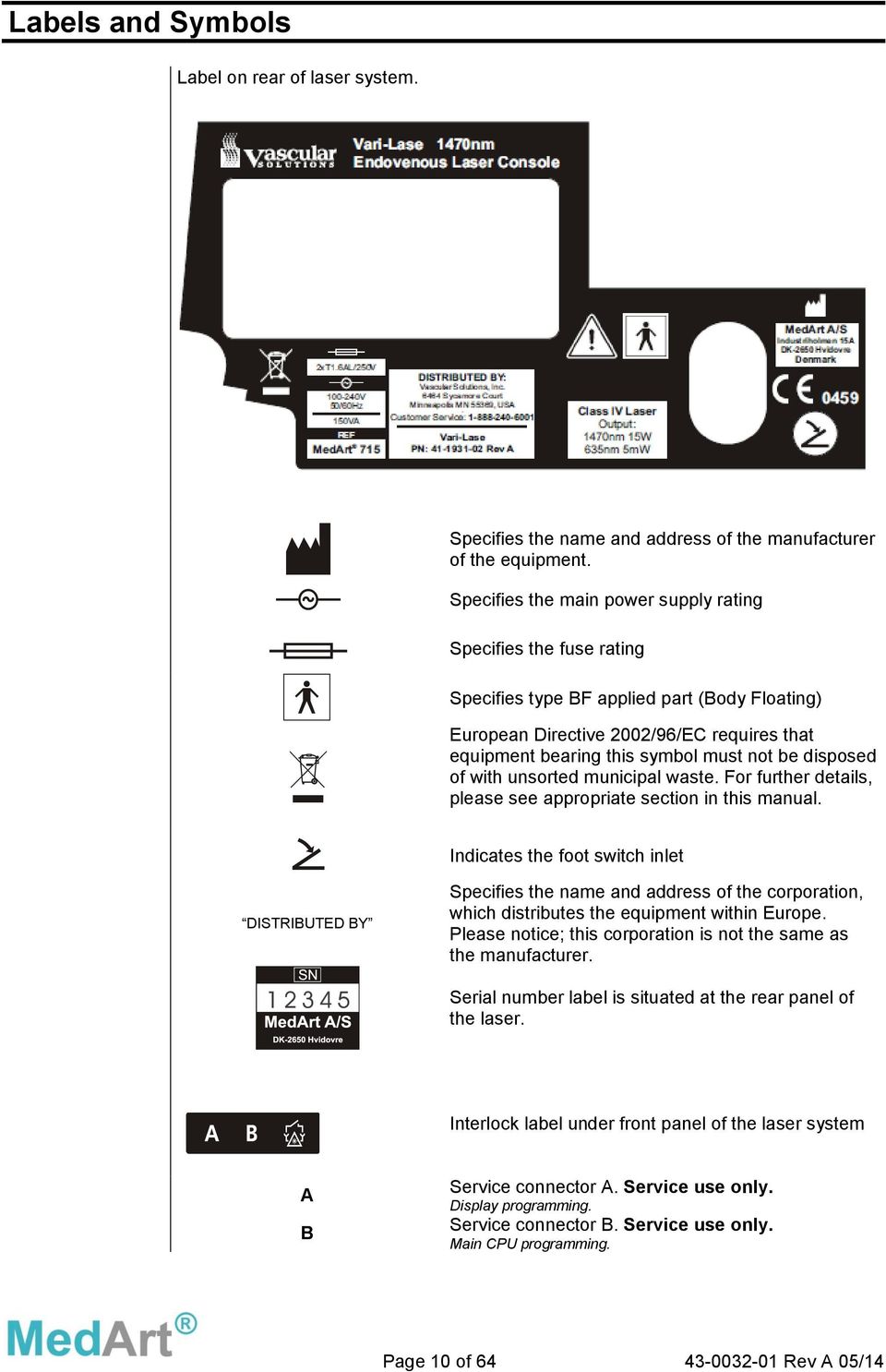 disposed of with unsorted municipal waste. For further details, please see appropriate section in this manual.