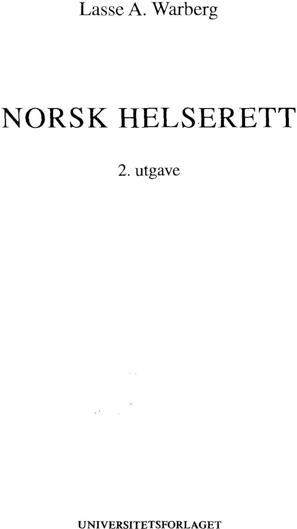 HELSERETT 2.