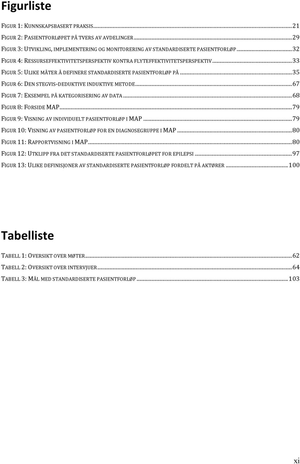 METODE!...!67! FIGUR!7:!EKSEMPEL!PÅ!KATEGORISERING!AV!DATA!...!68! FIGUR!8:!FORSIDE!MAP!...!79! FIGUR!9:!VISNING!AV!INDIVIDUELT!PASIENTFORLØP!I!MAP!...!79! FIGUR!10:!VISNING!AV!PASIENTFORLØP!FOR!EN!DIAGNOSEGRUPPE!