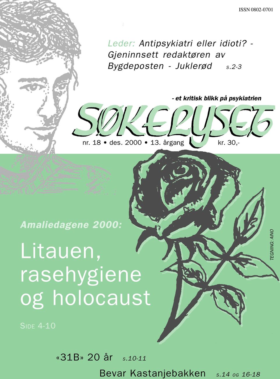 2-3 - et kritisk blikk på psykiatrien nr. 18 des. 2000 13. årgang kr.