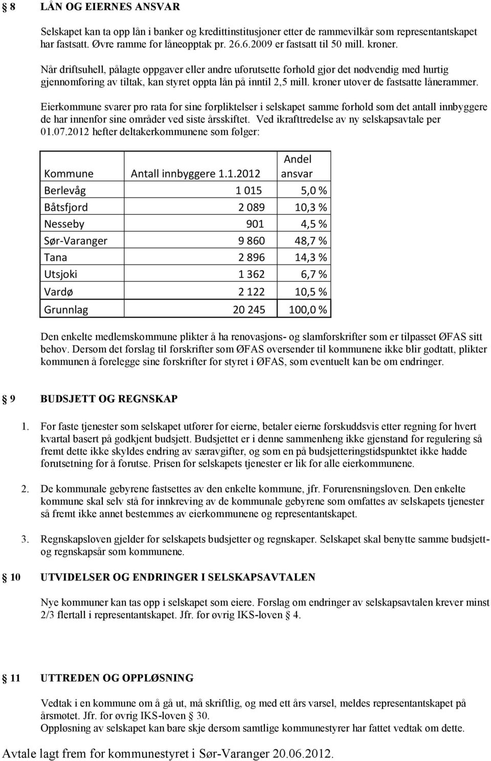 Når driftsuhell, pålagte oppgaver eller andre uforutsette forhold gjør det nødvendig med hurtig gjennomføring av tiltak, kan styret oppta lån på inntil 2,5 mill. kroner utover de fastsatte lånerammer.