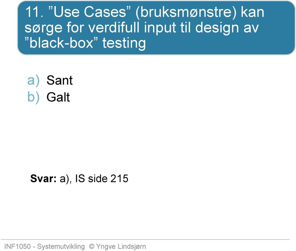 til design av black-box testing