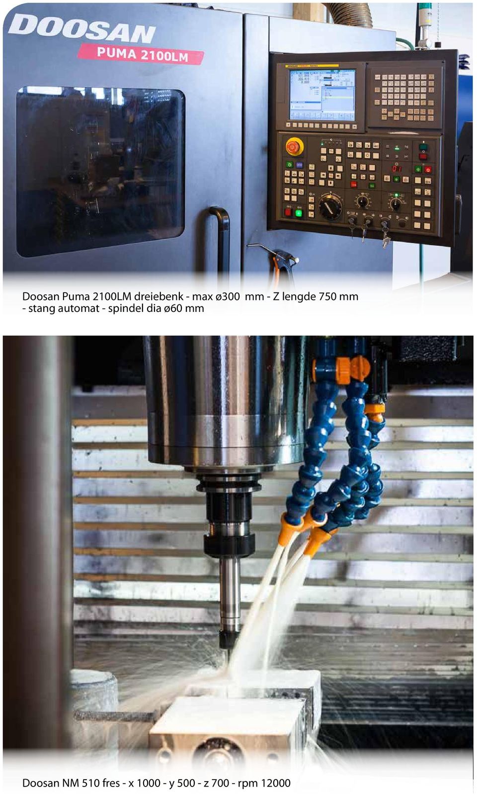 automat - spindel dia ø60 mm Doosan NM