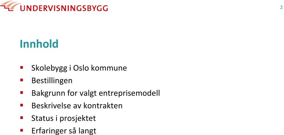 entreprisemodell Beskrivelse av