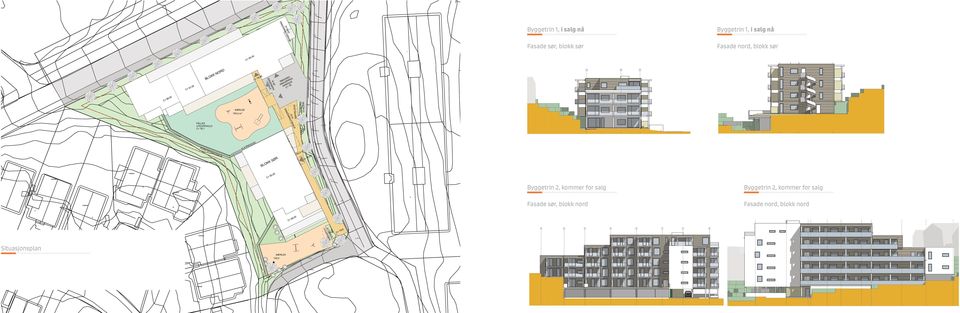 område #1 Parkeringskjeller BLOKK NORD Se reg.best. FORSTØTNINGSMUR 119/3234 12 14 119/3236 NÆRLEK 150,0 m 2 119/2840 C+ 94,00 2 KLATREVEGG C+ 78,95 SYKKEL- PARKERING 26 st.