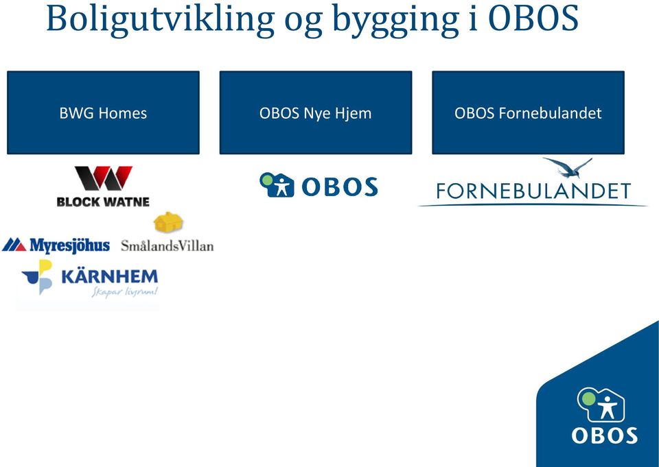 Homes OBOS Nye