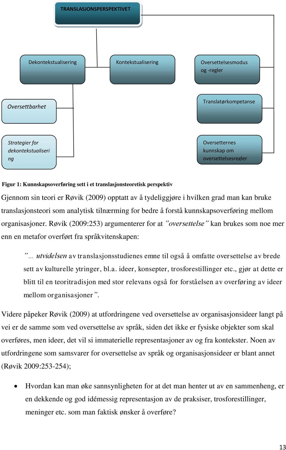 som analytisk tilnærming for bedre å forstå kunnskapsoverføring mellom organisasjoner.