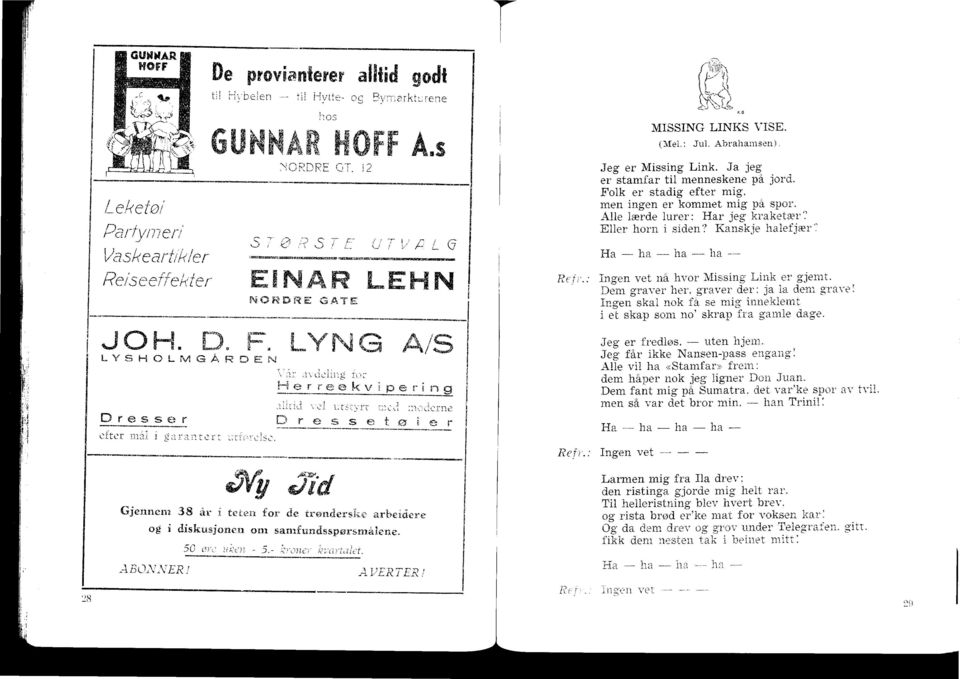 Kanskje halefjær': ek elg/ i.---artyin ei-i 3,:- e H? 5' 7 -- 7 -,, Ha ha ha --- ha --- Ya5kearfilder Rel5eeffekLerIN f y'.