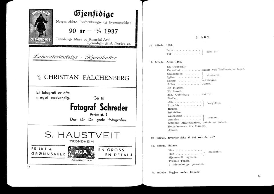 ..~Z= CW251~=4 -,=Eczhoraforiellisl_zir CHRISTIAN FAL CHENBERG Et fotografi er ofte meget nødvendig. Gå til Fotograf Schrøder Nordre gt.