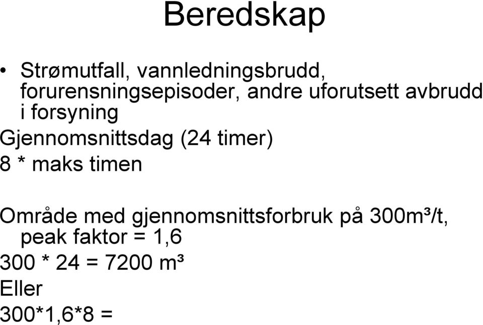 Gjennomsnittsdag (24 timer) 8 * maks timen Område med