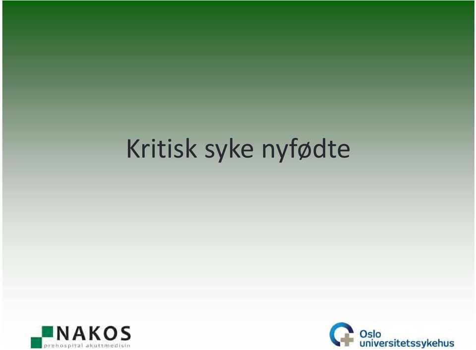 nyfødte