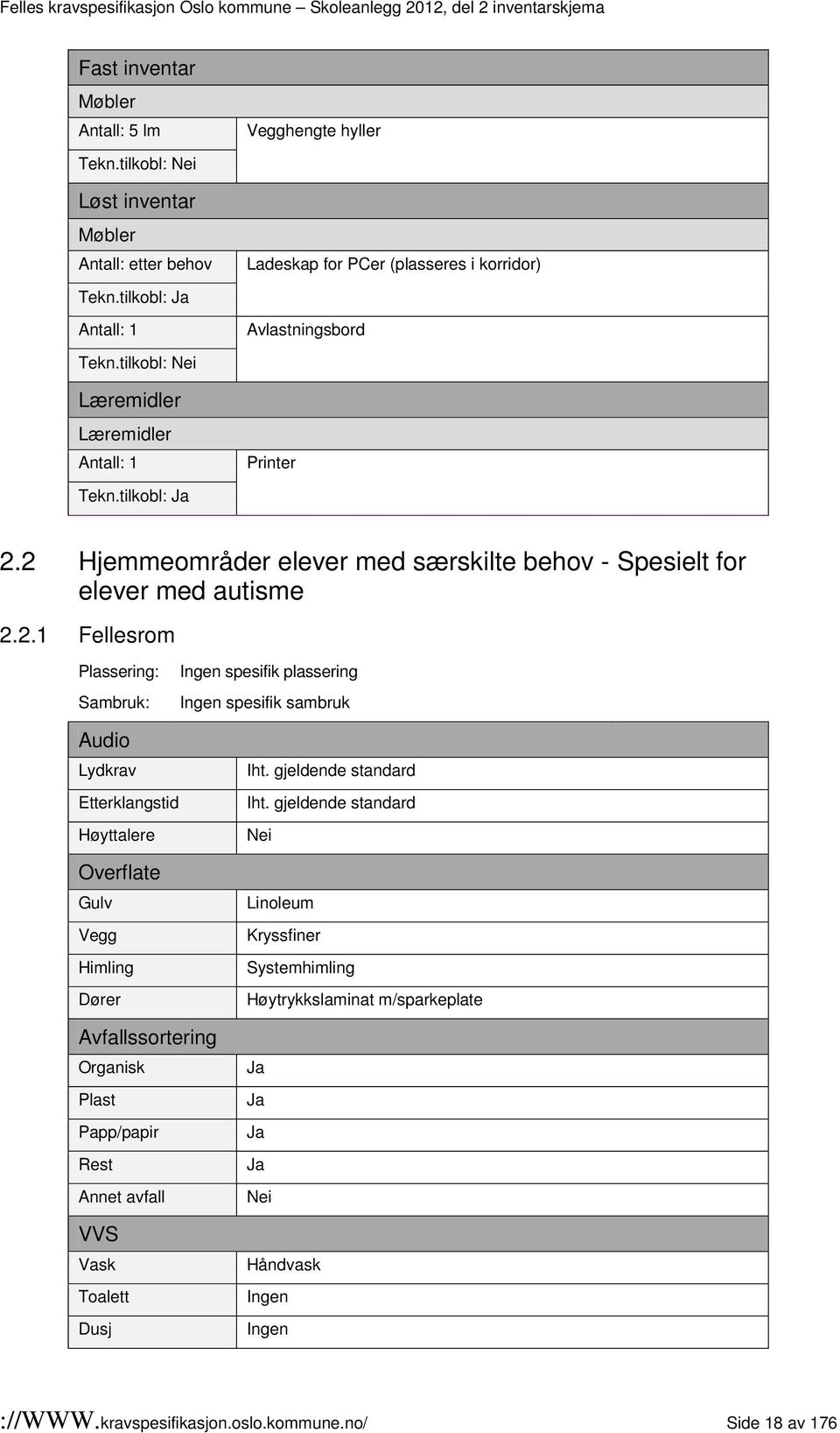 tilkobl: Avlastningsbord Tekn.tilkobl: Printer Tekn.tilkobl: 2.