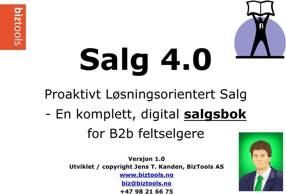 digital salgsbok for B2b feltselgere Versjon 1.