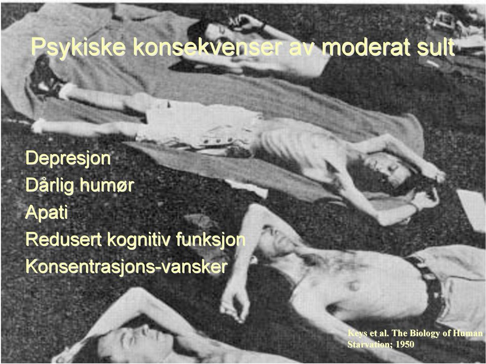 Konsentrasjons-vansker Keys et al.