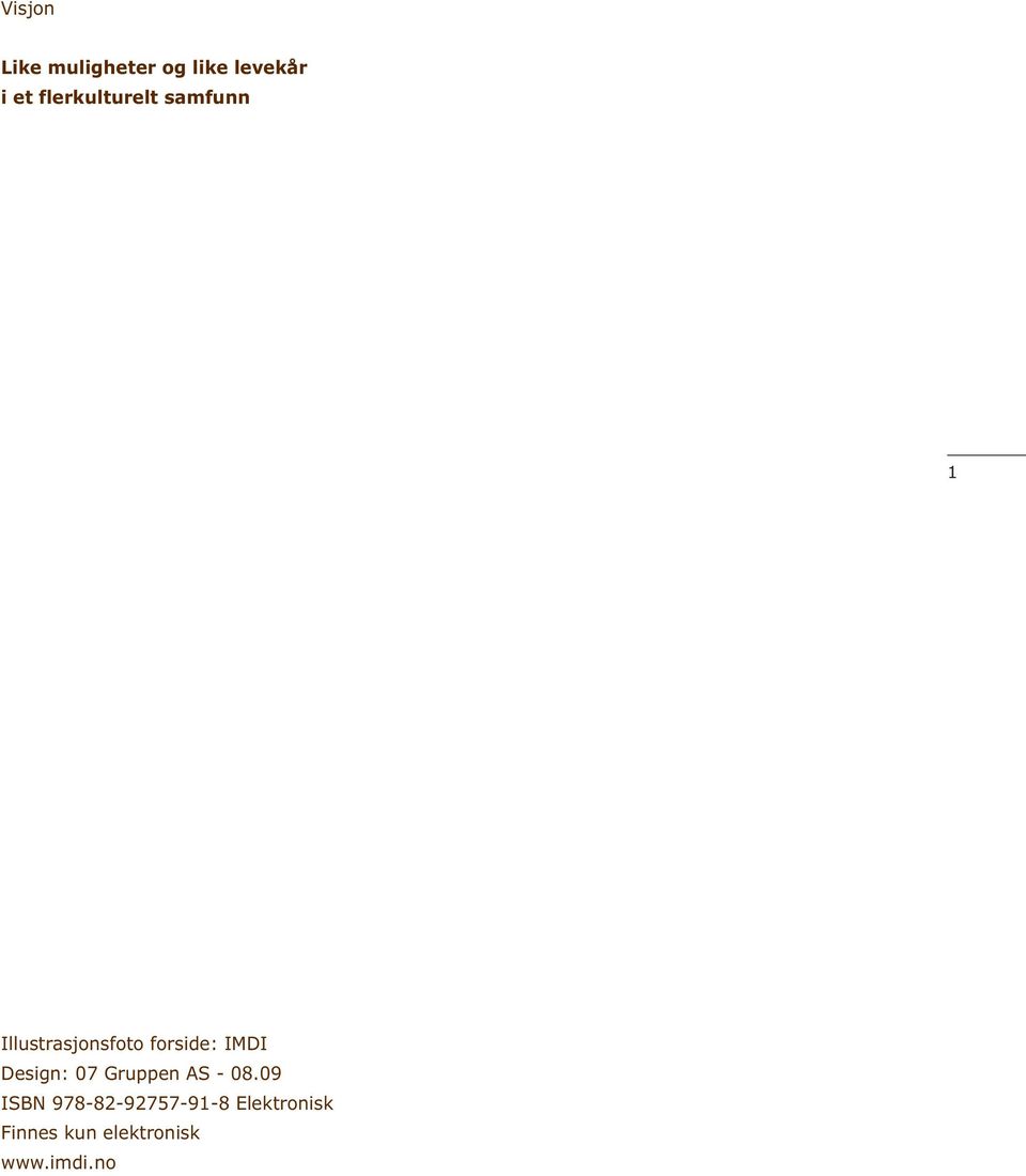 forside: IMDI Design: 07 Gruppen AS - 08.