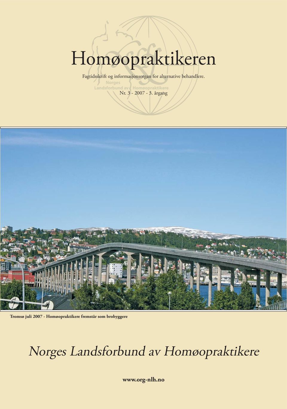 Norges Landsforbund av Homøopraktikere Nr. 3-2007 - 3.